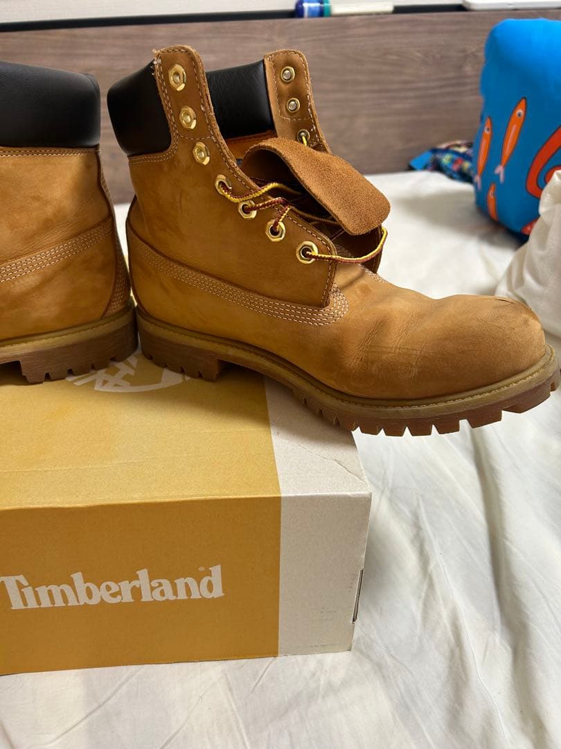 10061 Timberland ティンバーランド　プレミアムイエローブーツ