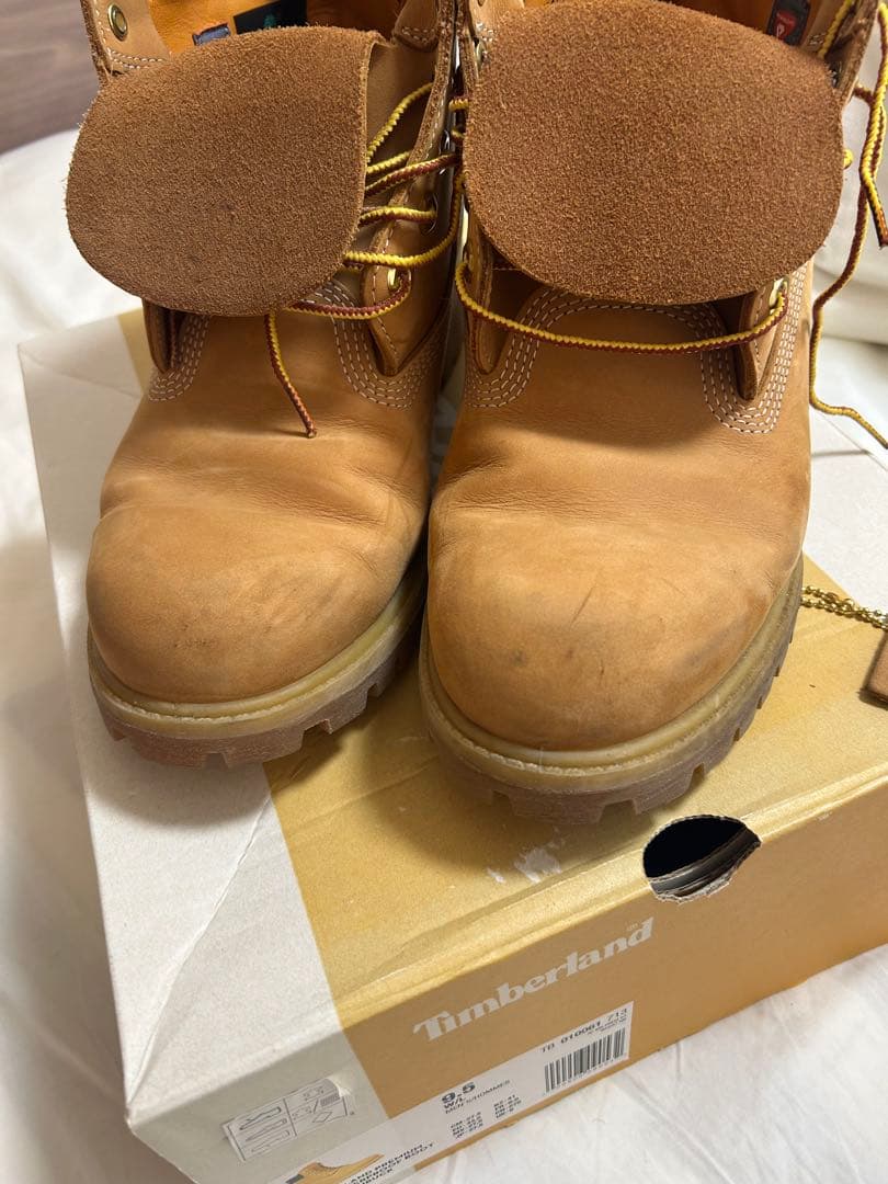 10061 Timberland ティンバーランド　プレミアムイエローブーツ