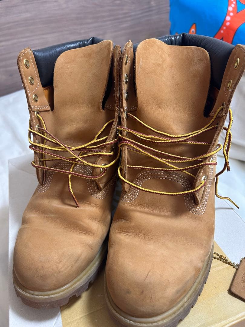 10061 Timberland ティンバーランド　プレミアムイエローブーツ