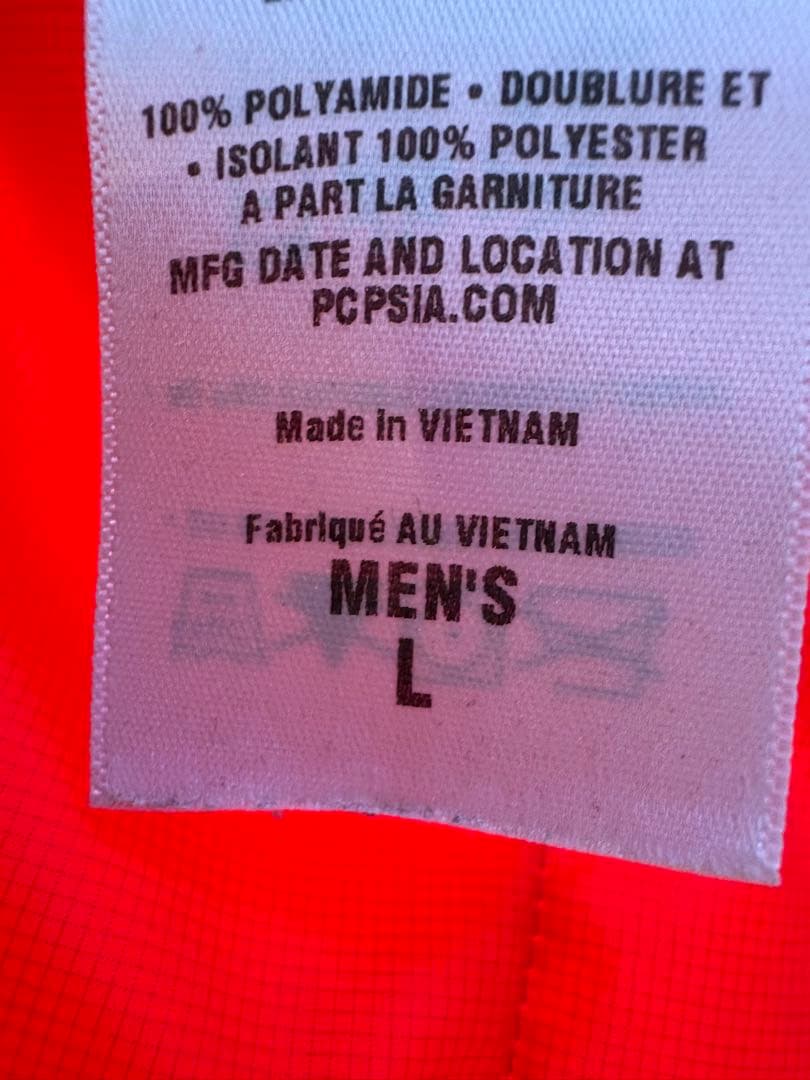 Patagonia / DAS Parka　ダスパーカー パタゴニア　Lサイズ