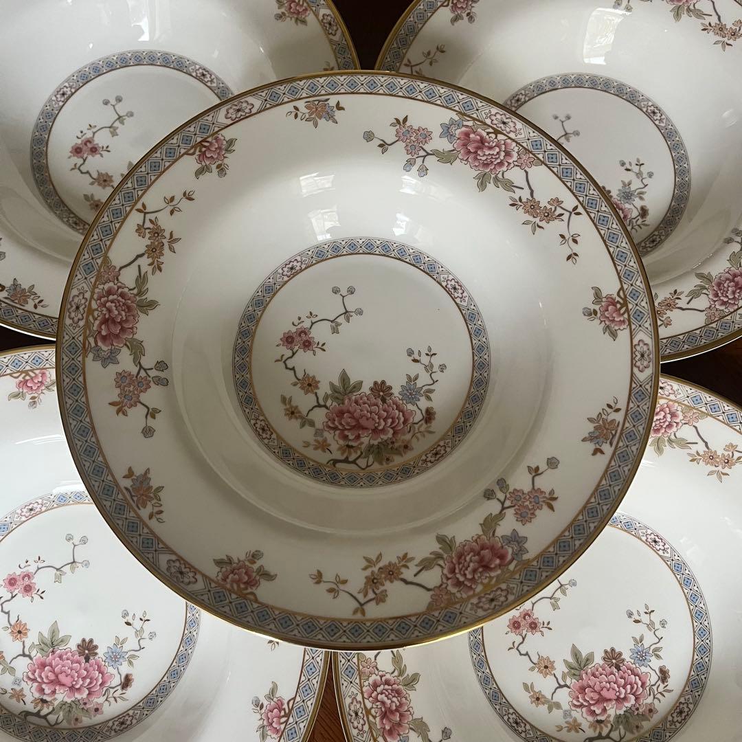 【希少品】英国製　ロイヤルドルトン★カントン★深皿　3枚