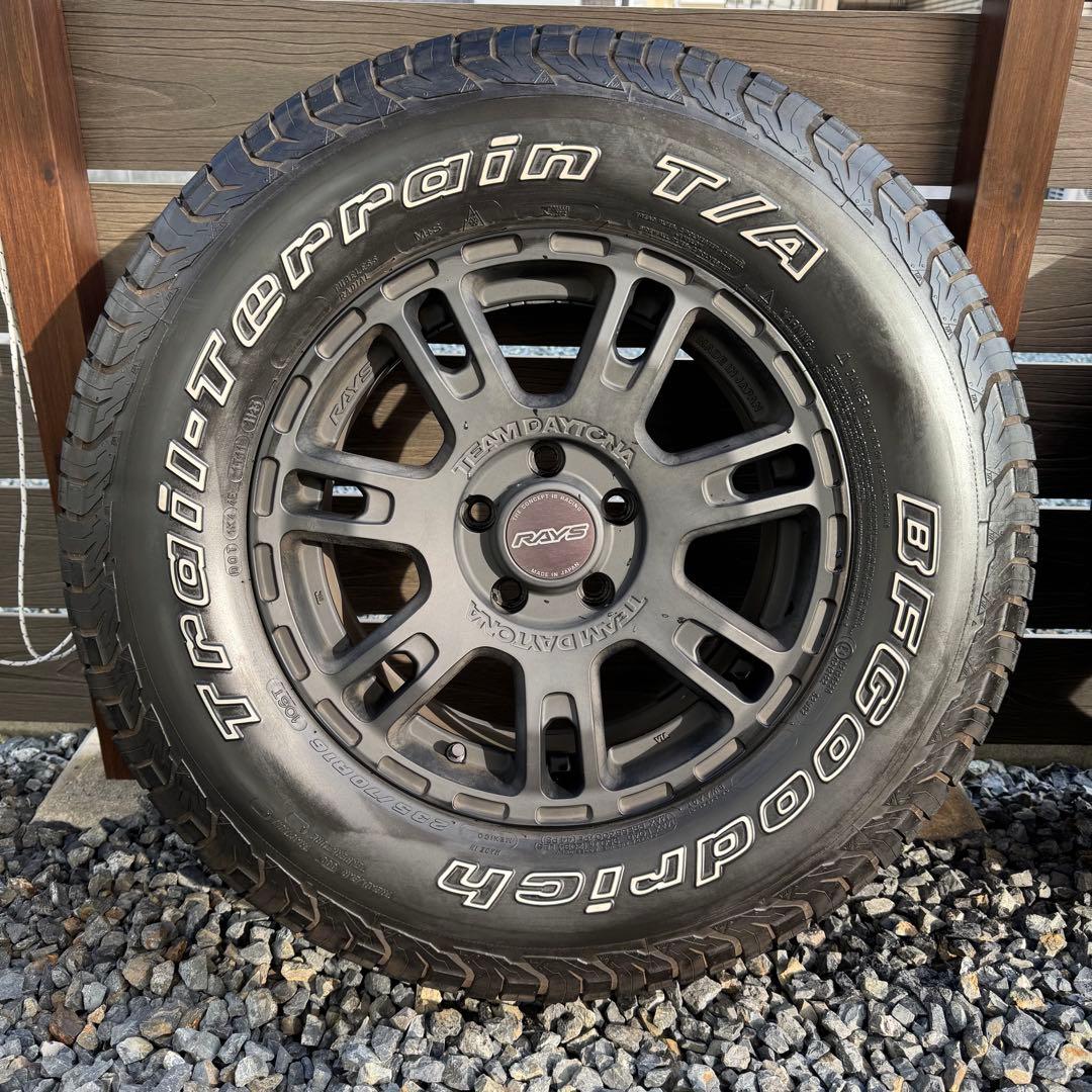 RAYS TEAM DAYTONA D207 4本 タイヤ ホイールセット