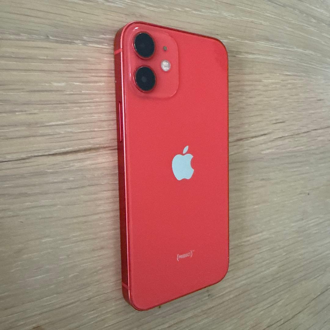 iPhone 12ミニ 本体　赤　価格下げていきます。