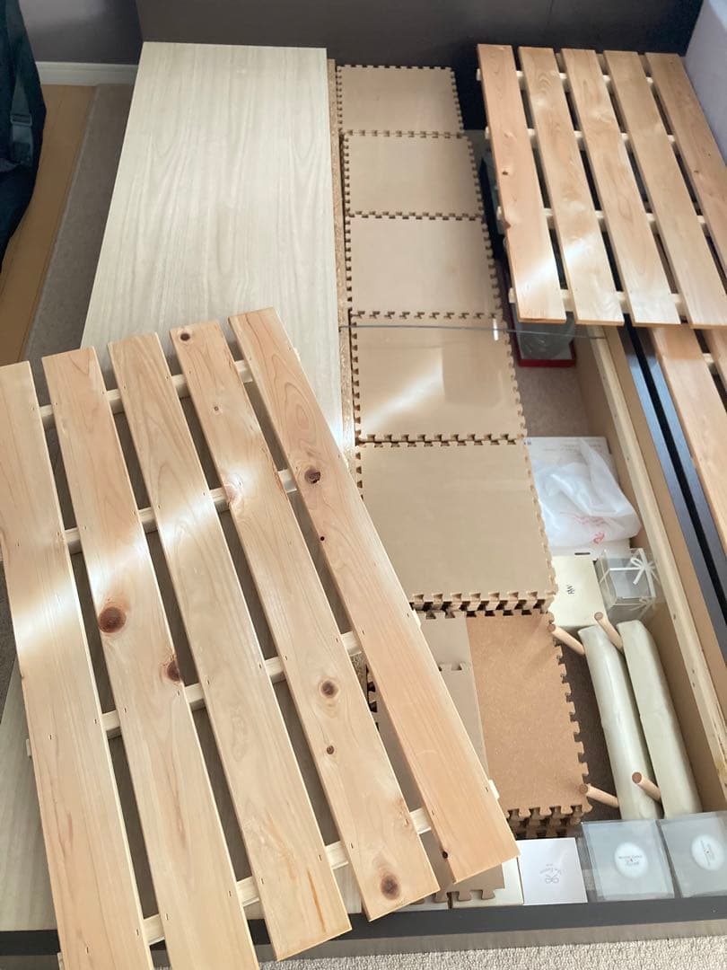 シングルベッド マットレス付き 冷感ジェルマットおまけ