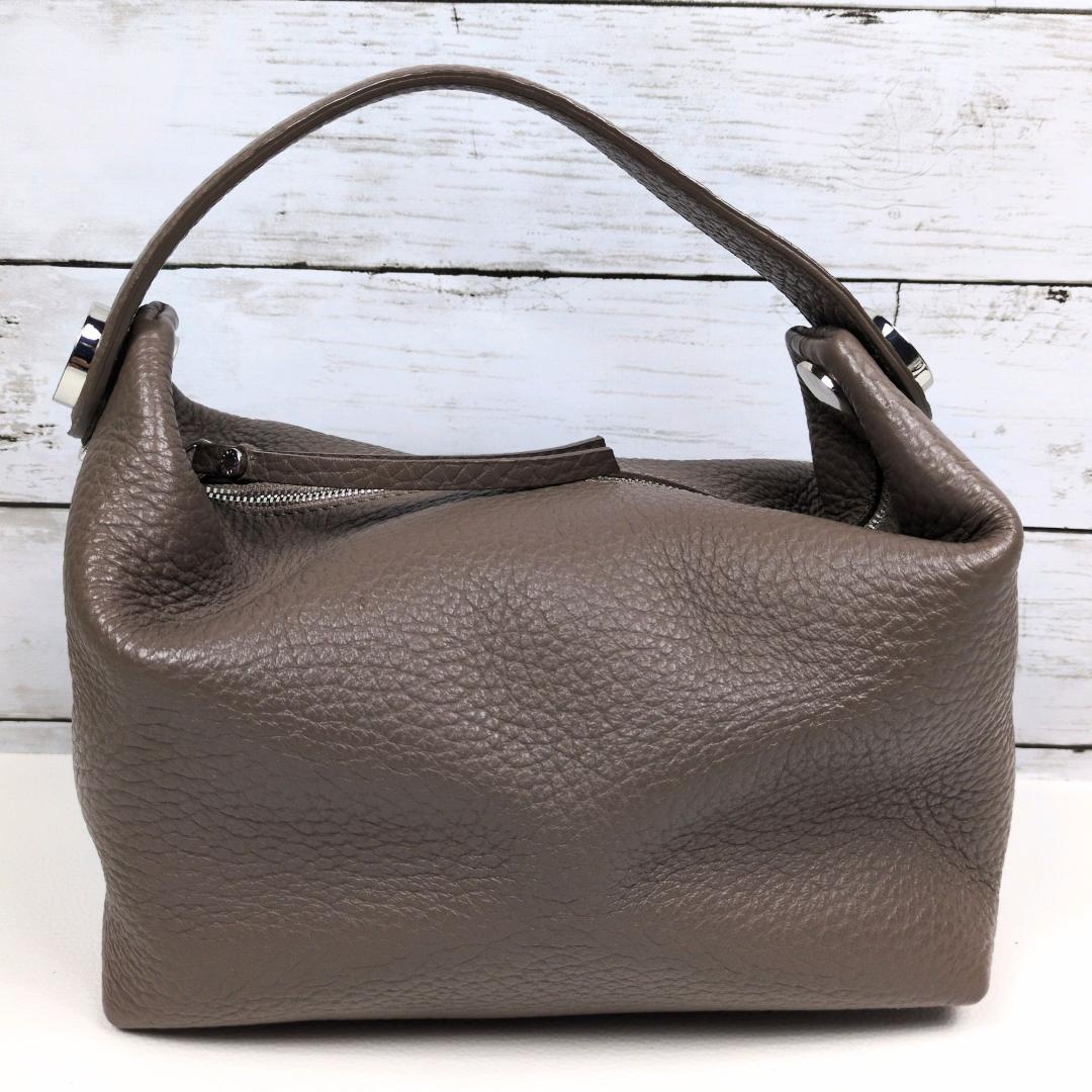 イアクッチ アンコラ ショルダーバッグ ハンドバッグ 2way シボ シュリンク