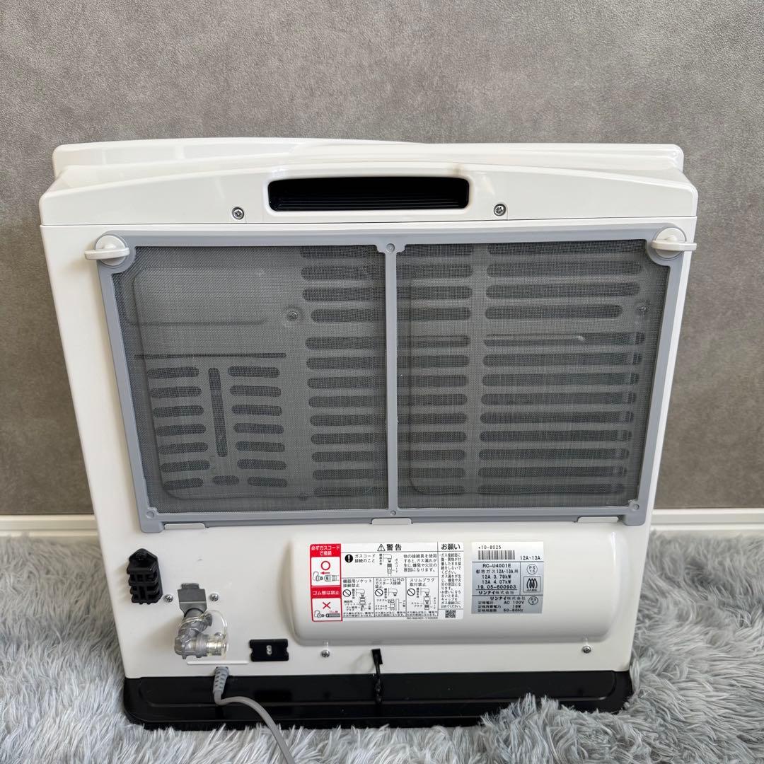 【未使用】 Rinnai ガスファンヒーター　RC-U4001E 都市ガス