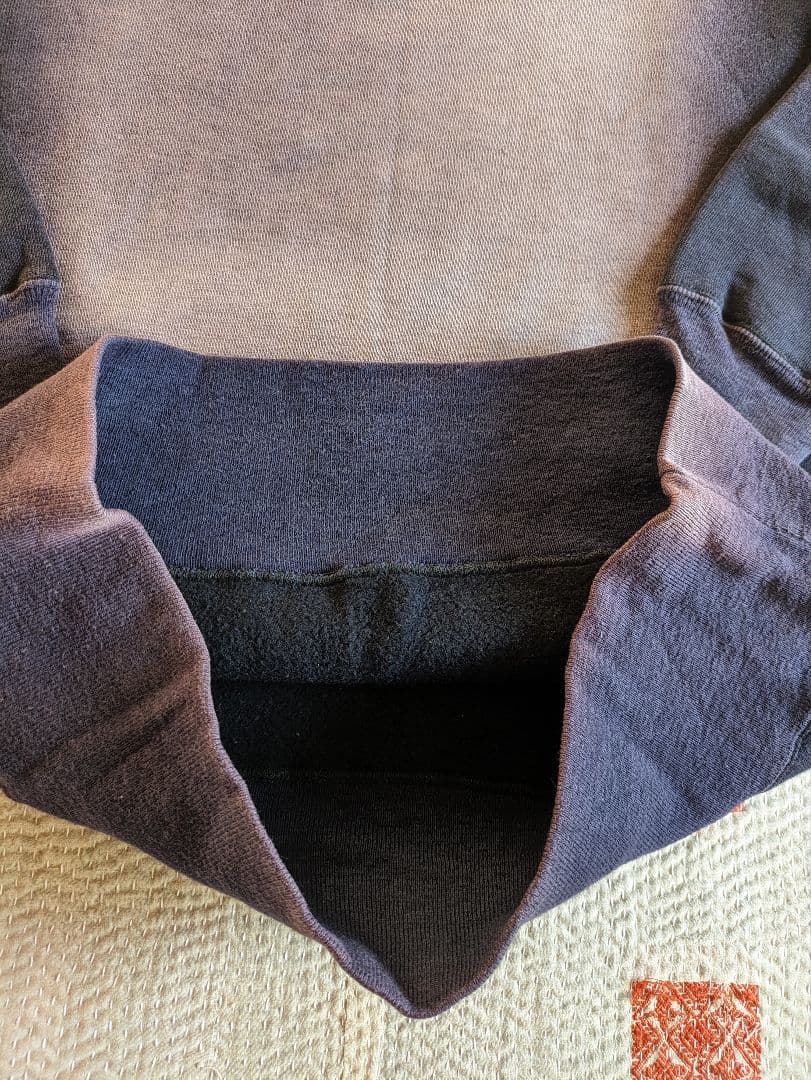 40s Champion 両V スウェット ネイビー