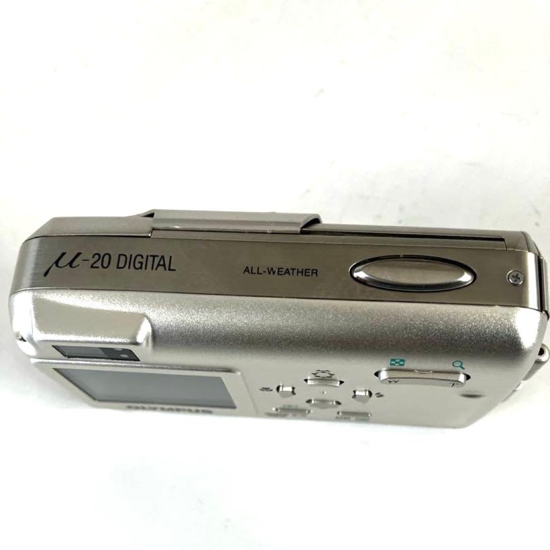 OLYMPUS μ-20 DIGITAL コンパクトデジタルカメラ【極美品】
