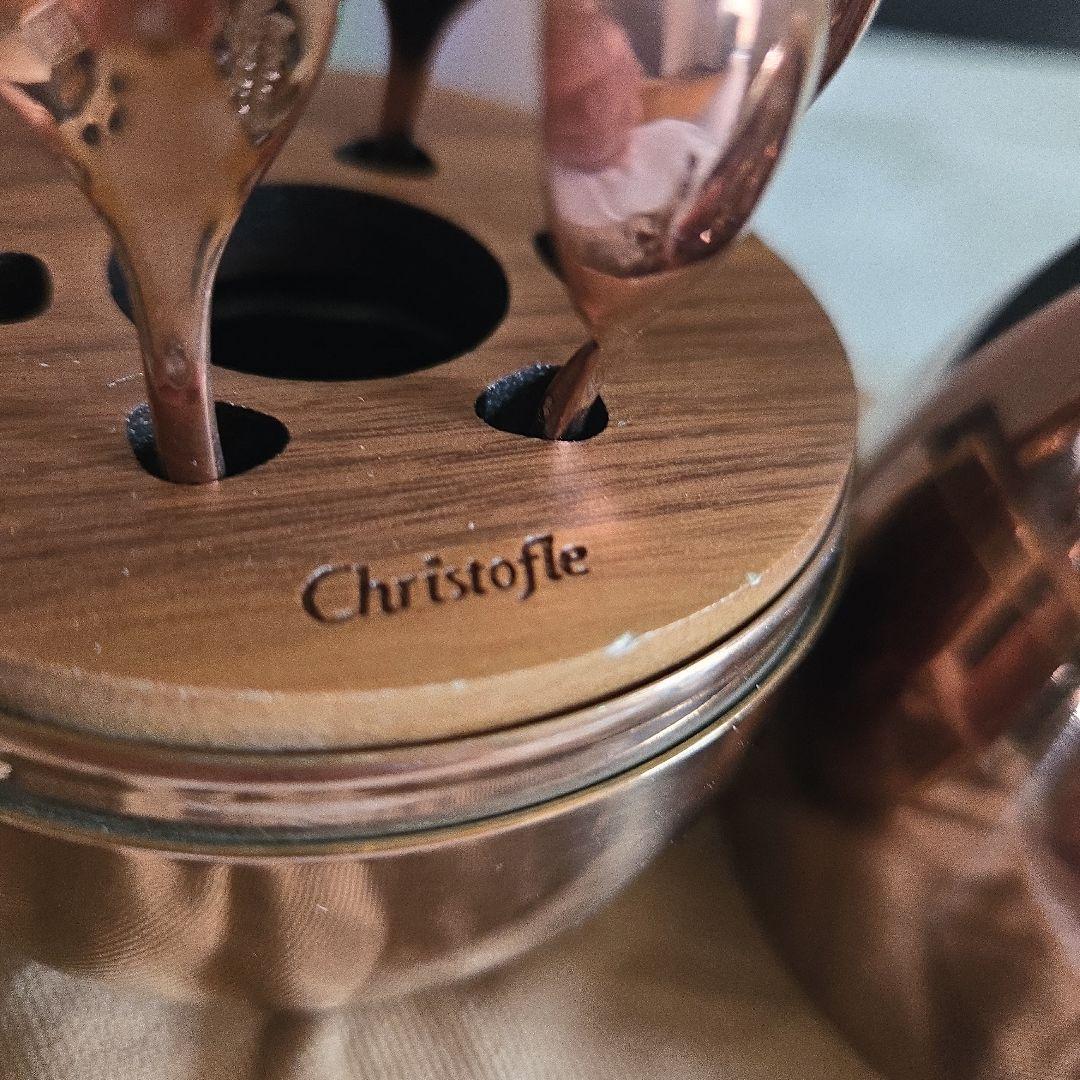 Christofle クリストフル ローズゴールド カトラリーセット 未使用