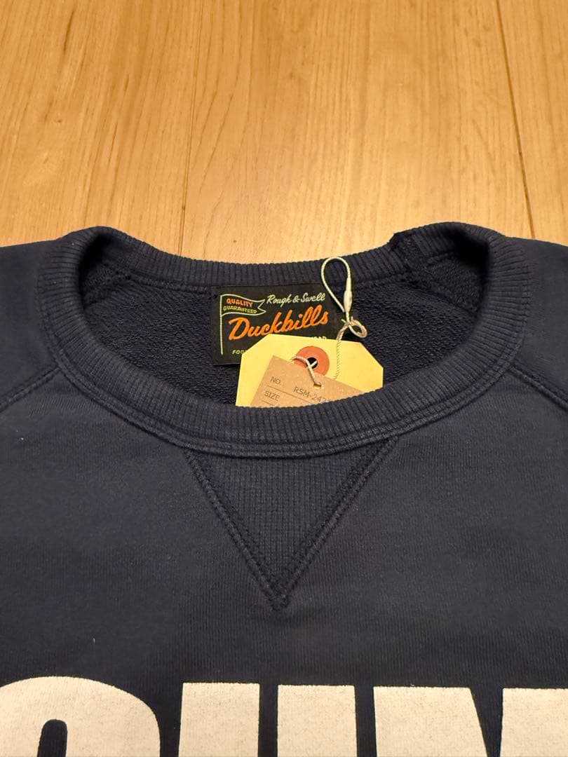 ラフアンドスウェル スウェット ネイビー サイズXL