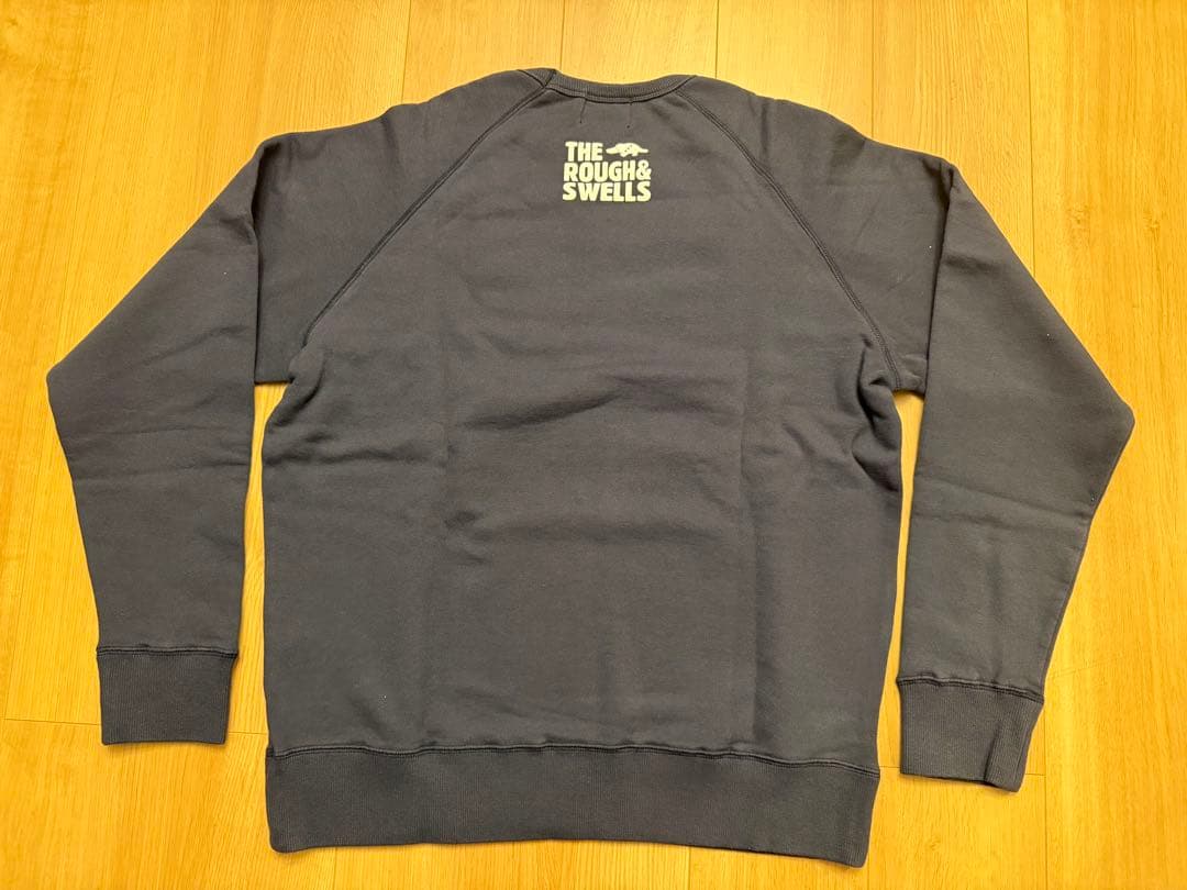 ラフアンドスウェル スウェット ネイビー サイズXL