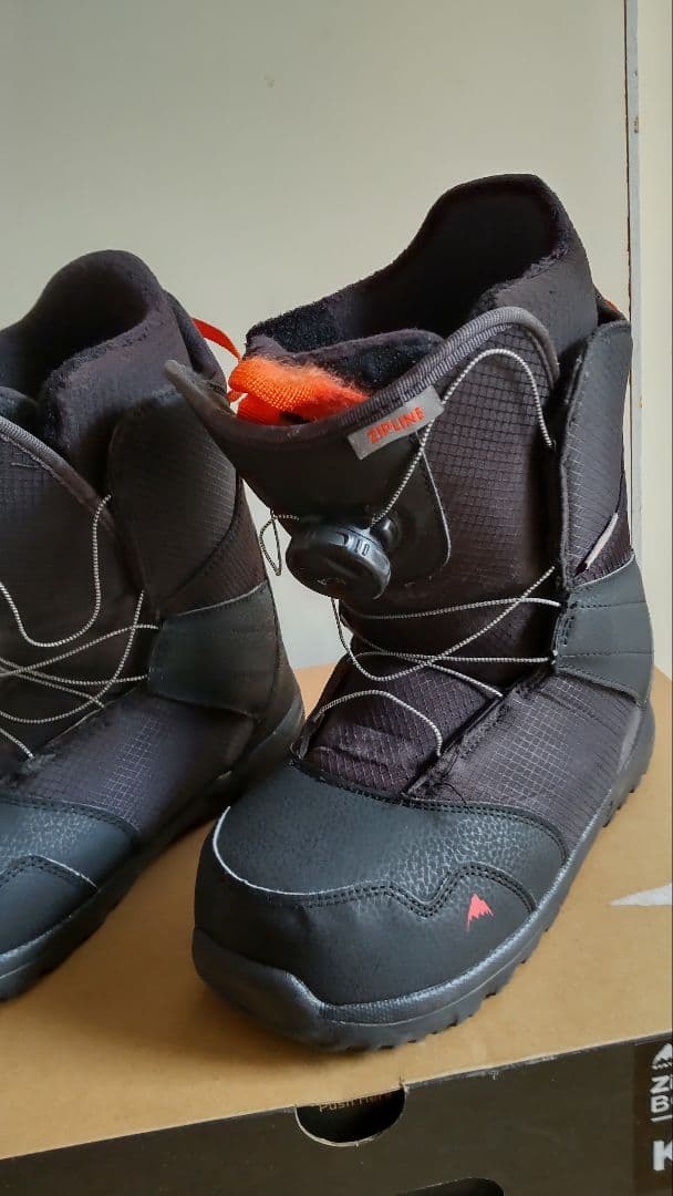 23cm バートンスノーボードブーツ 黒 Ｂｏａ