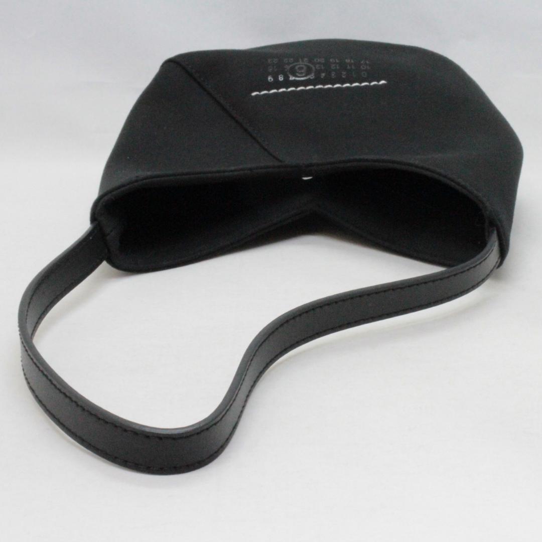 エムエムシックス メゾンマルジェラサテン地ショルダーバッグ【超美品】