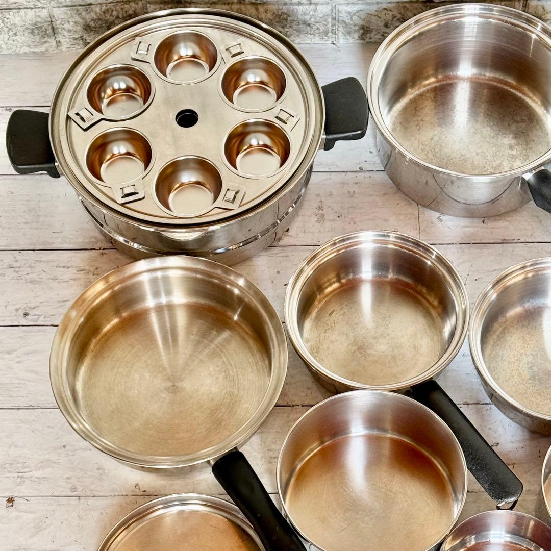 Amway「Queen Cook」鍋・フライパン31点セット