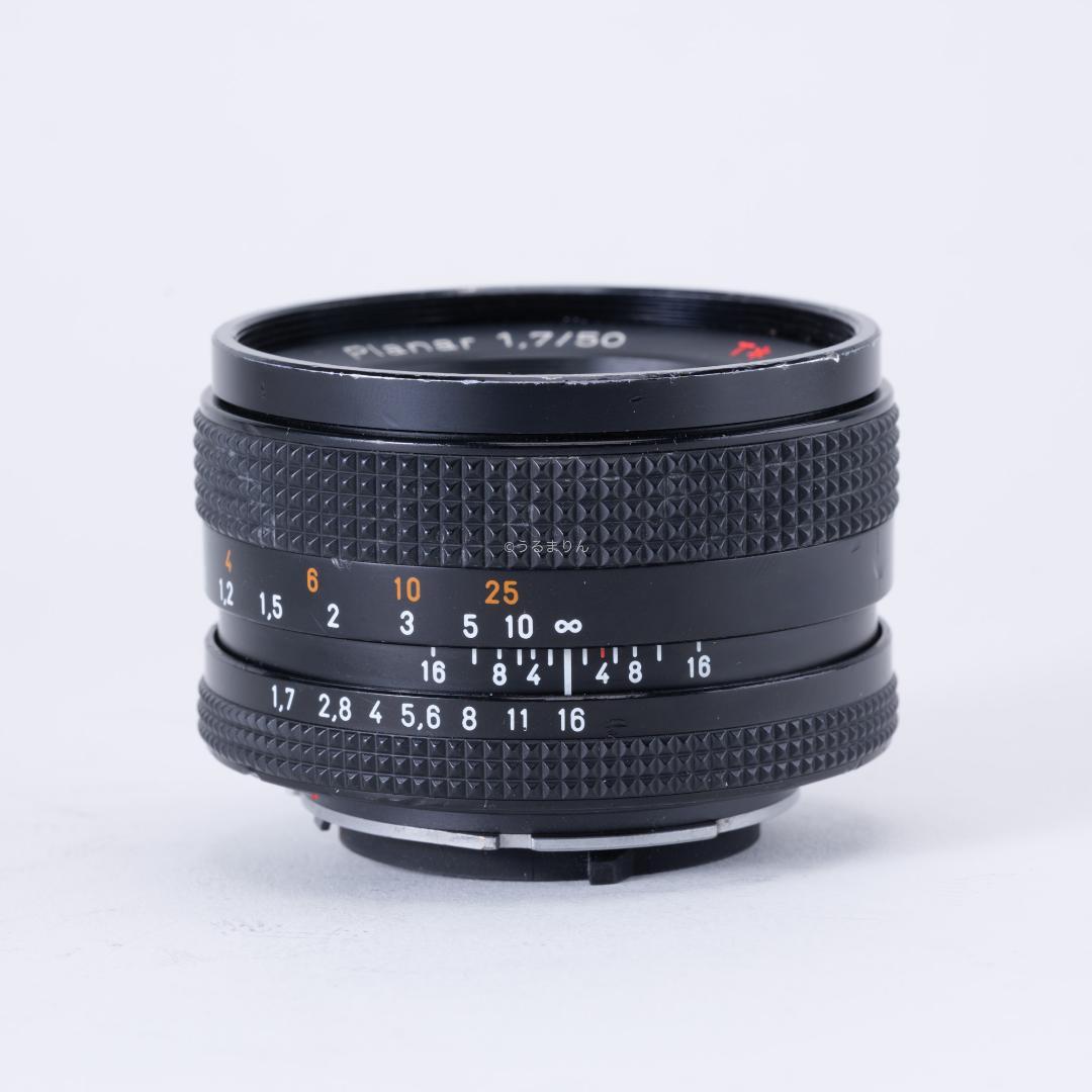 光学美品！隠れた銘玉！CONTAX Planar 50mm F1.7 AEJ