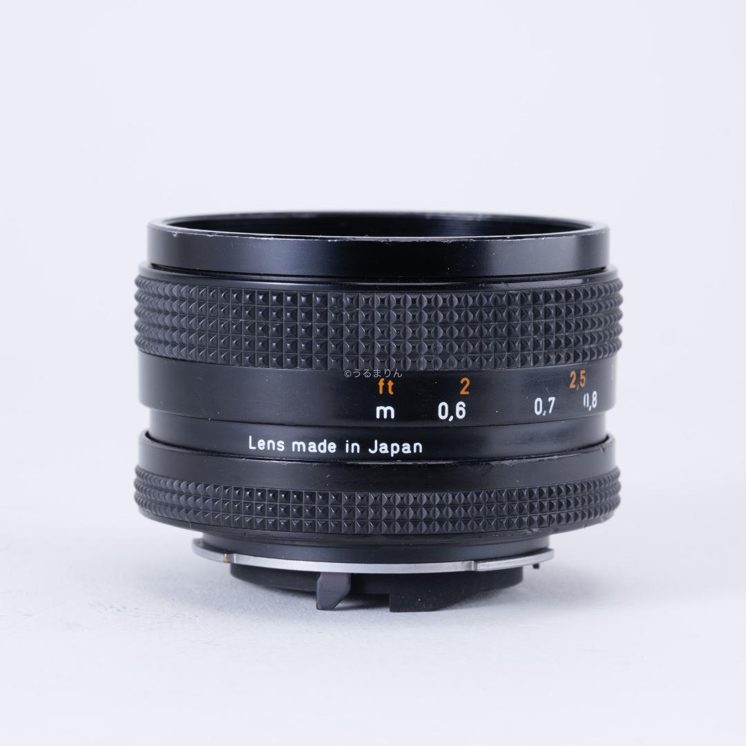 光学美品！隠れた銘玉！CONTAX Planar 50mm F1.7 AEJ