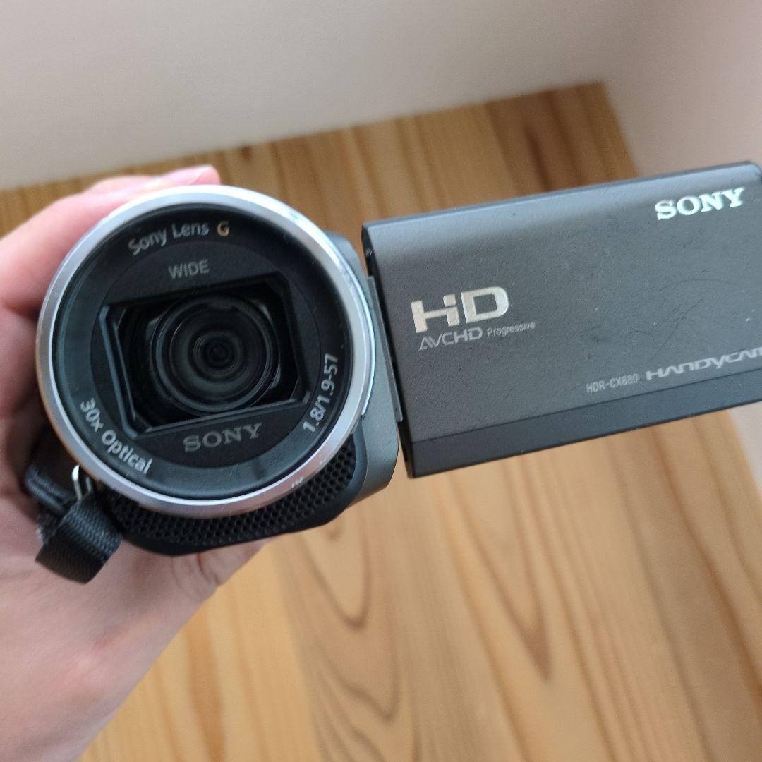 SONY ソニー HDR-CX680 ホワイト 2019年製
