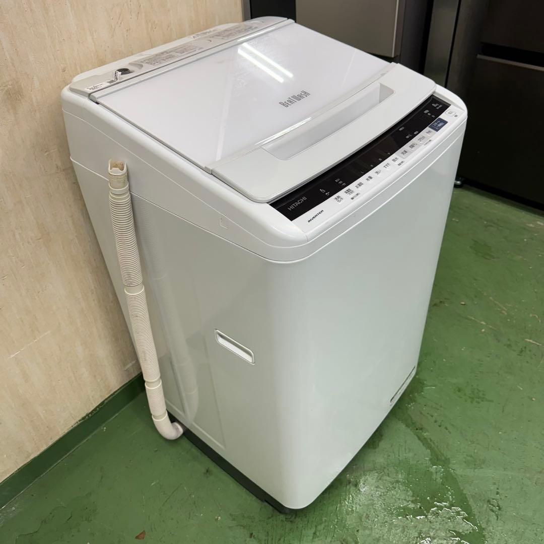 187★2019年製★日立　洗濯機　8KG ビートウォッシュ　一人暮らし