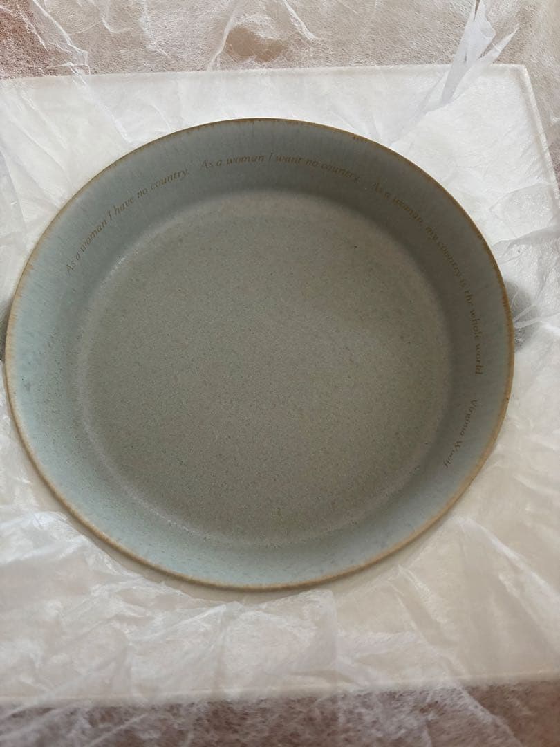 【非売品】大阪関西万博 ウーマンズパビリオン ノベルティ 安藤由香氏作　皿