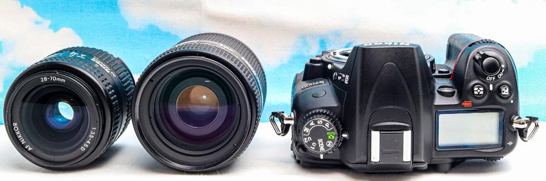 ニコン Nikon D7000⭐️望遠レンズ付⭐️スマホ転送⭐️一眼レフカメラ