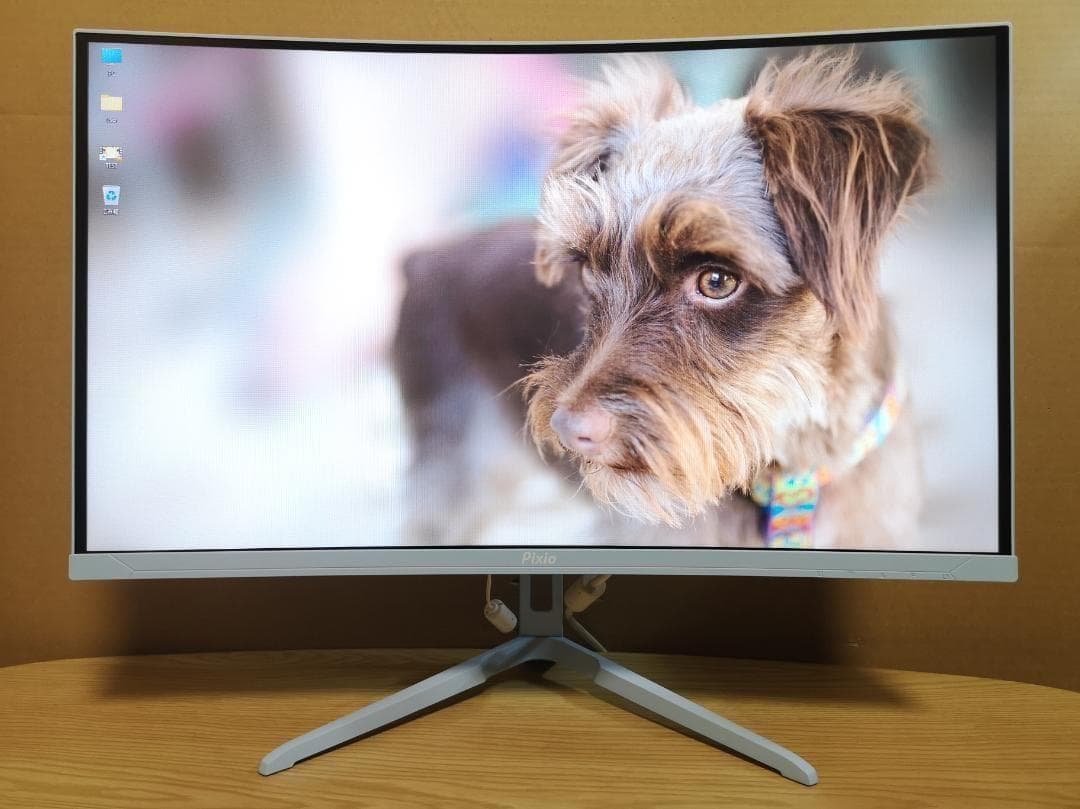 PXC248 Wave 湾曲ゲーミングモニター 23.8型 200Hz 美品