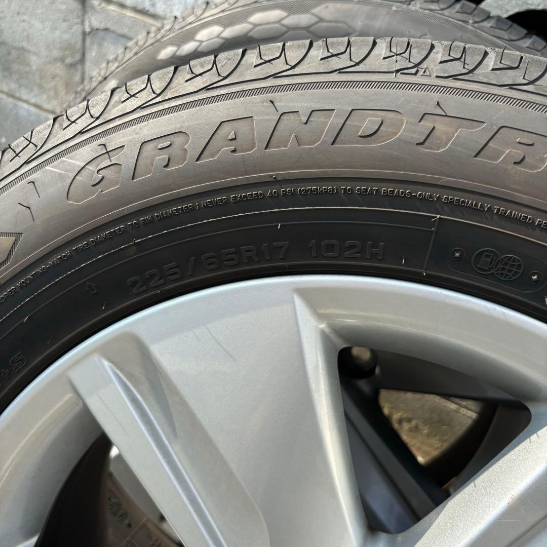 【Orange】ハリアー60 純正 17インチ PCD114.3