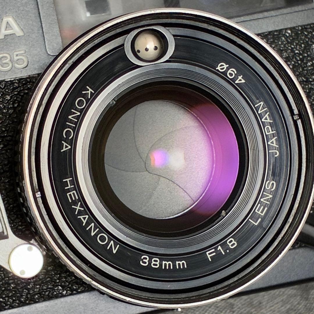 ⭐️美品⭐️コニカ Konica C35 FD HEXANON 38mm F1.8