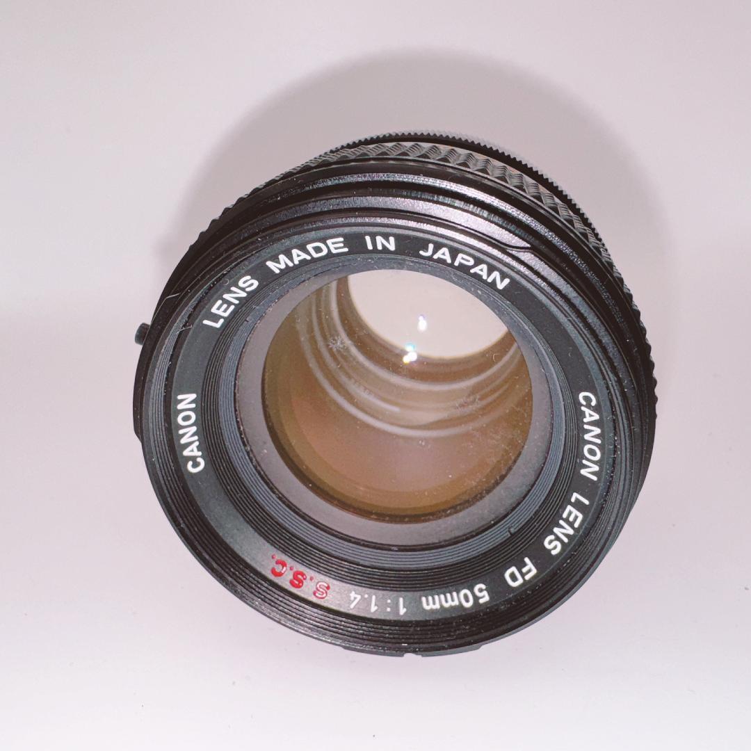 Canon AE-1 ＋FD 50mm 1:1.4 S.S.R C　不動品