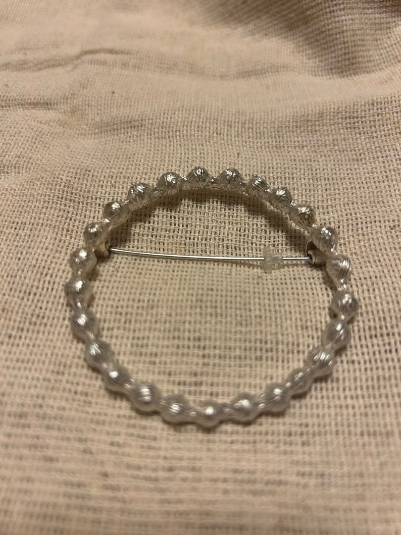 mina perhonen シルバーブローチ　タンバリン