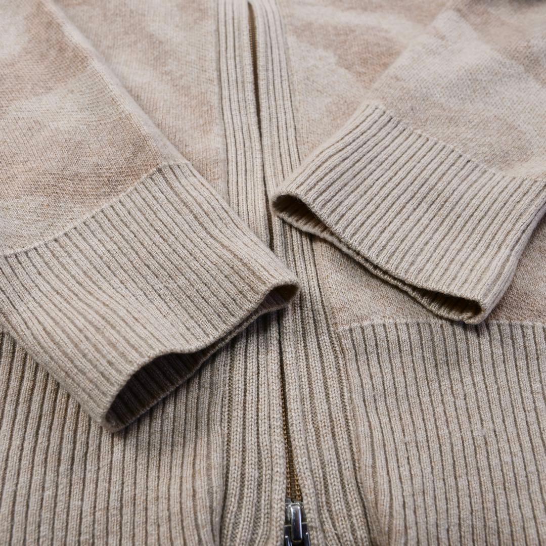 02M650◯ YONEX 石川遼モデル ジップアップ ニット カーディガン M