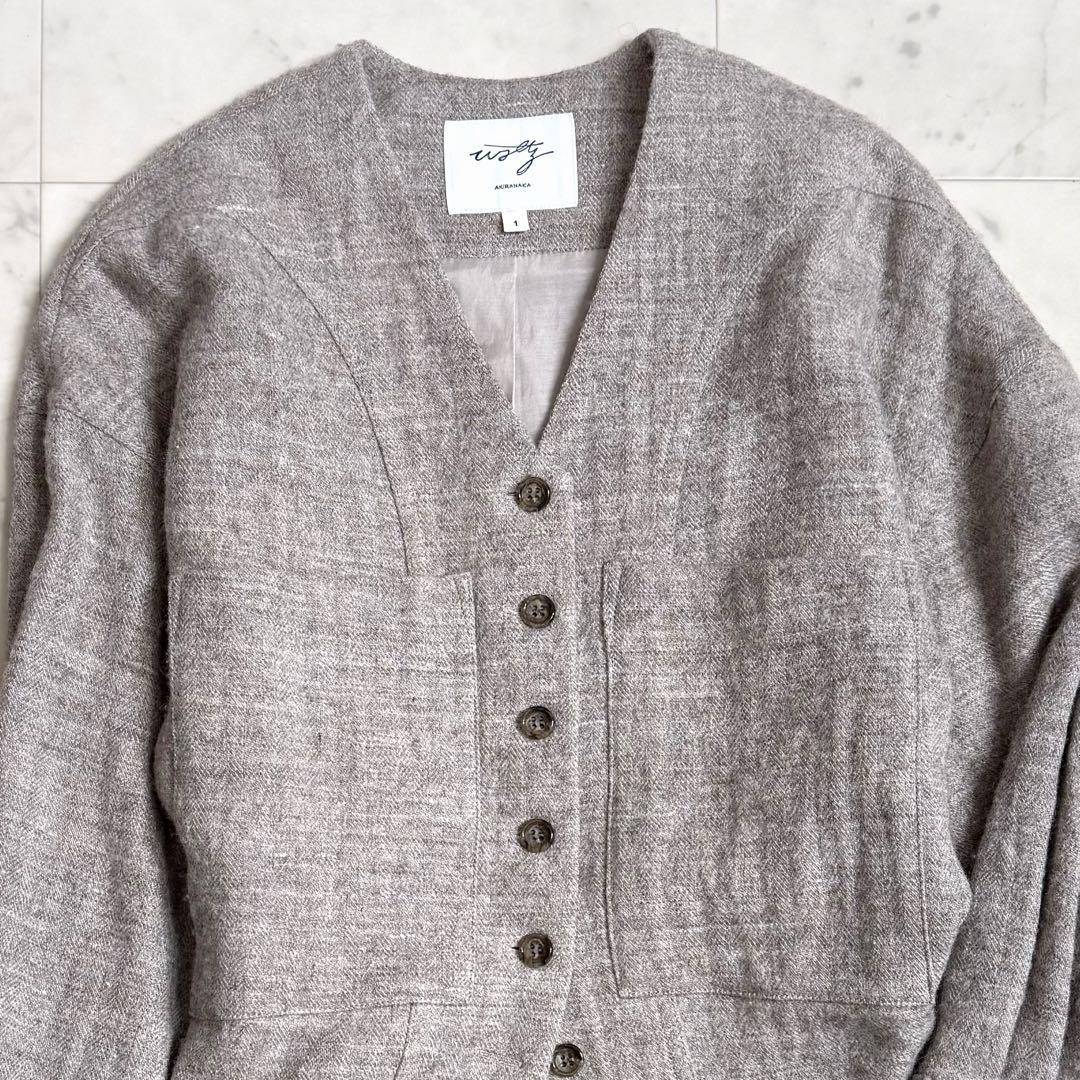 美品♪ 22AW アキラナカ スタニングルアー Waltz シェイピングブラウス