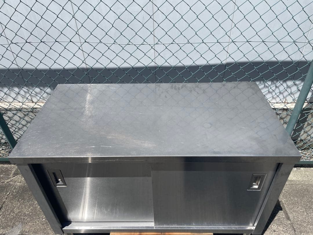 56014ステンレス製のスライドドア収納キャビネット