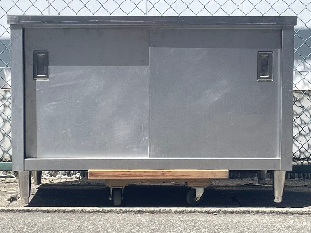 56014ステンレス製のスライドドア収納キャビネット