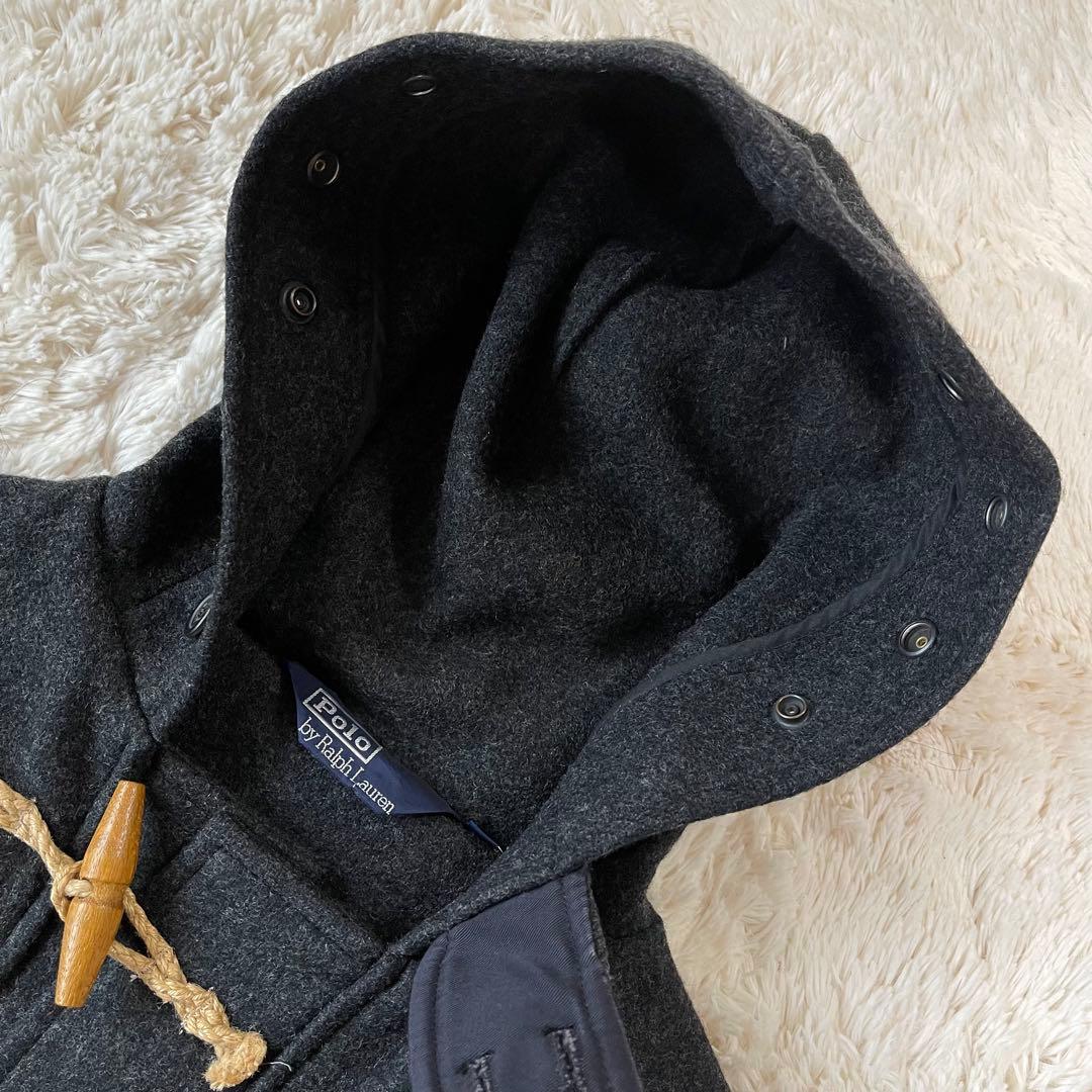 80s 90s ポロバイラルフローレン 美品 ダッフルコート マキシ丈 三角タグ