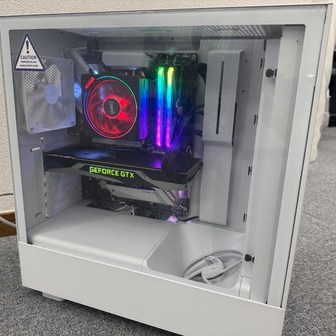 【白い高性能ゲーミングPC】Ryzen 7 GTX1080 16GB NVMe✨