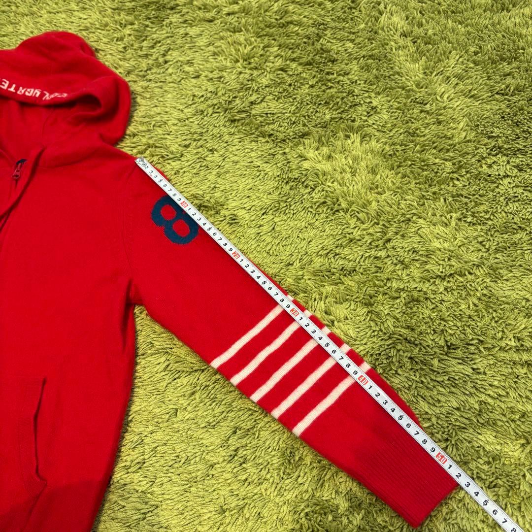 パーリーゲイツ PEARLYGATES ジップジャケット カシミヤ100% 0