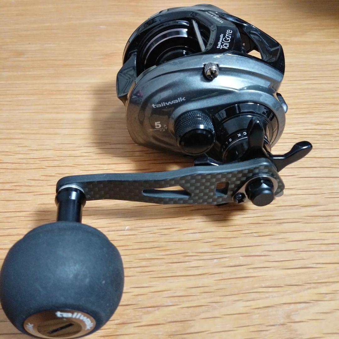 美品 tailwalk Tai Game WIDE 64BR ベイトリール