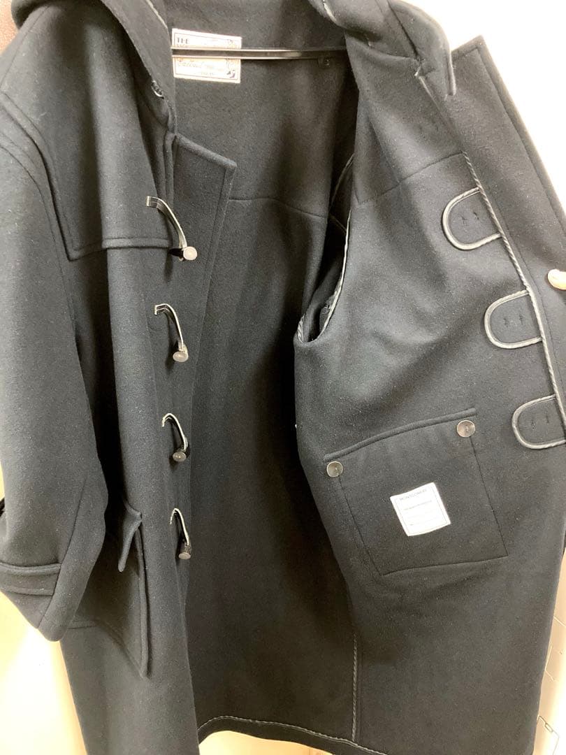 【MONTGOMERY モンゴメリー】Kennington ダッフルコート　黒