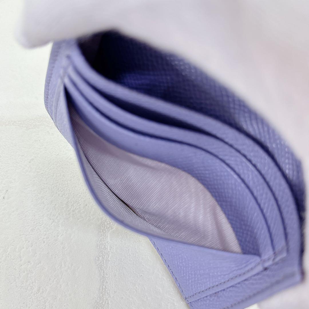 美品✨BVLGARI ブルガリ ブルガリマン 名刺入れ カードケース パープル