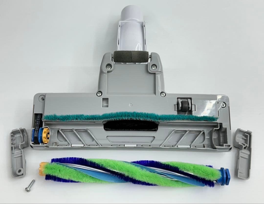 中古綺麗　白　D-AP32 日立掃除機　多機種対応　ヘッド　回転ブラシ　ホワイト