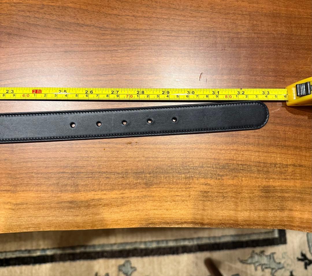 【極美品・箱付き】【国内正規品】GUCCI ブラック GGバックル ベルト