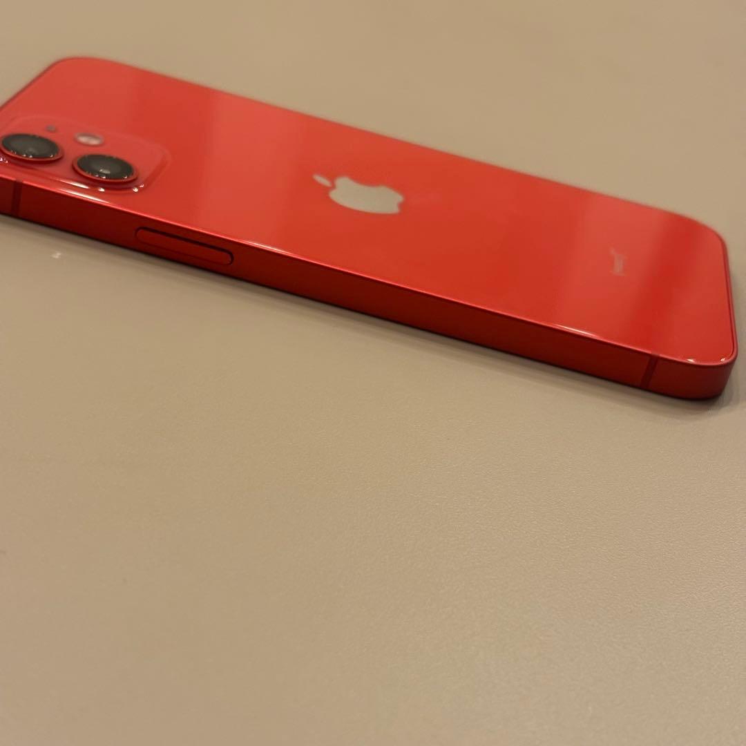 【美品】iPhone 12 64GB 本体のみ　SIMフリー　RED