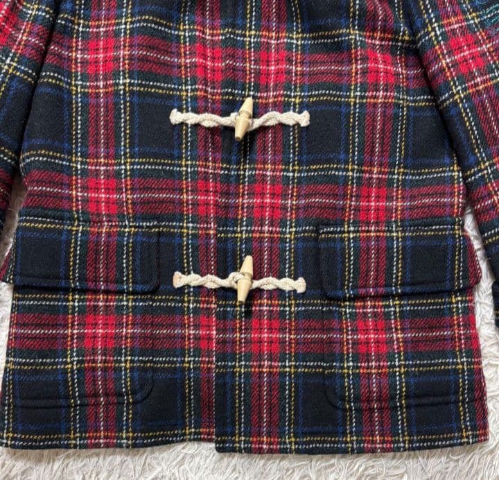 希少　ハリスツイード　ケント&カーウェン　ダッフルコート ヴィンテージ　チェック
