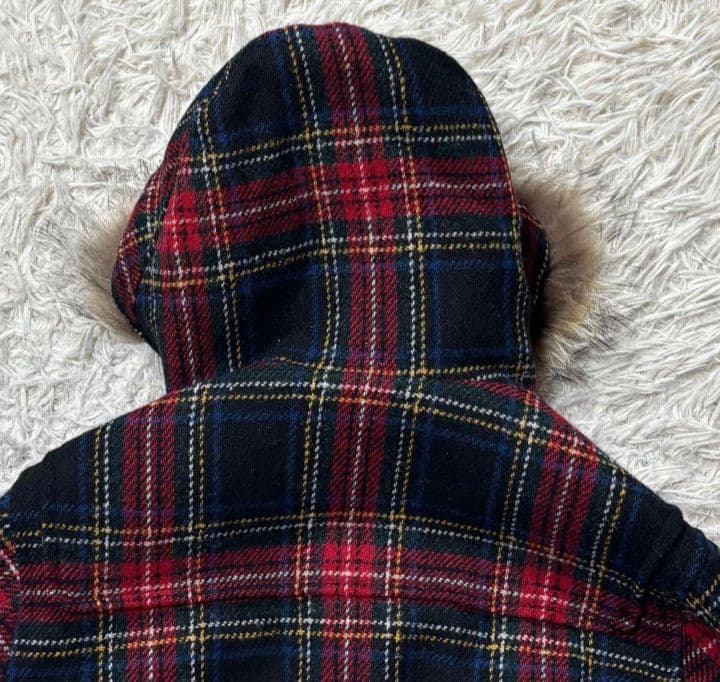 希少　ハリスツイード　ケント&カーウェン　ダッフルコート ヴィンテージ　チェック