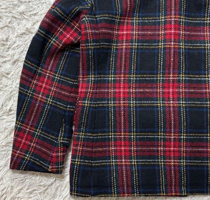 希少　ハリスツイード　ケント&カーウェン　ダッフルコート ヴィンテージ　チェック