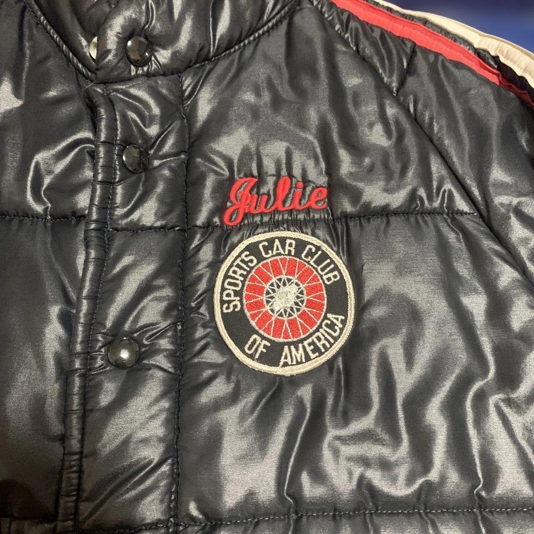 Swingster 黒ナイロンジャケット ダウン レーシング 80s 90s