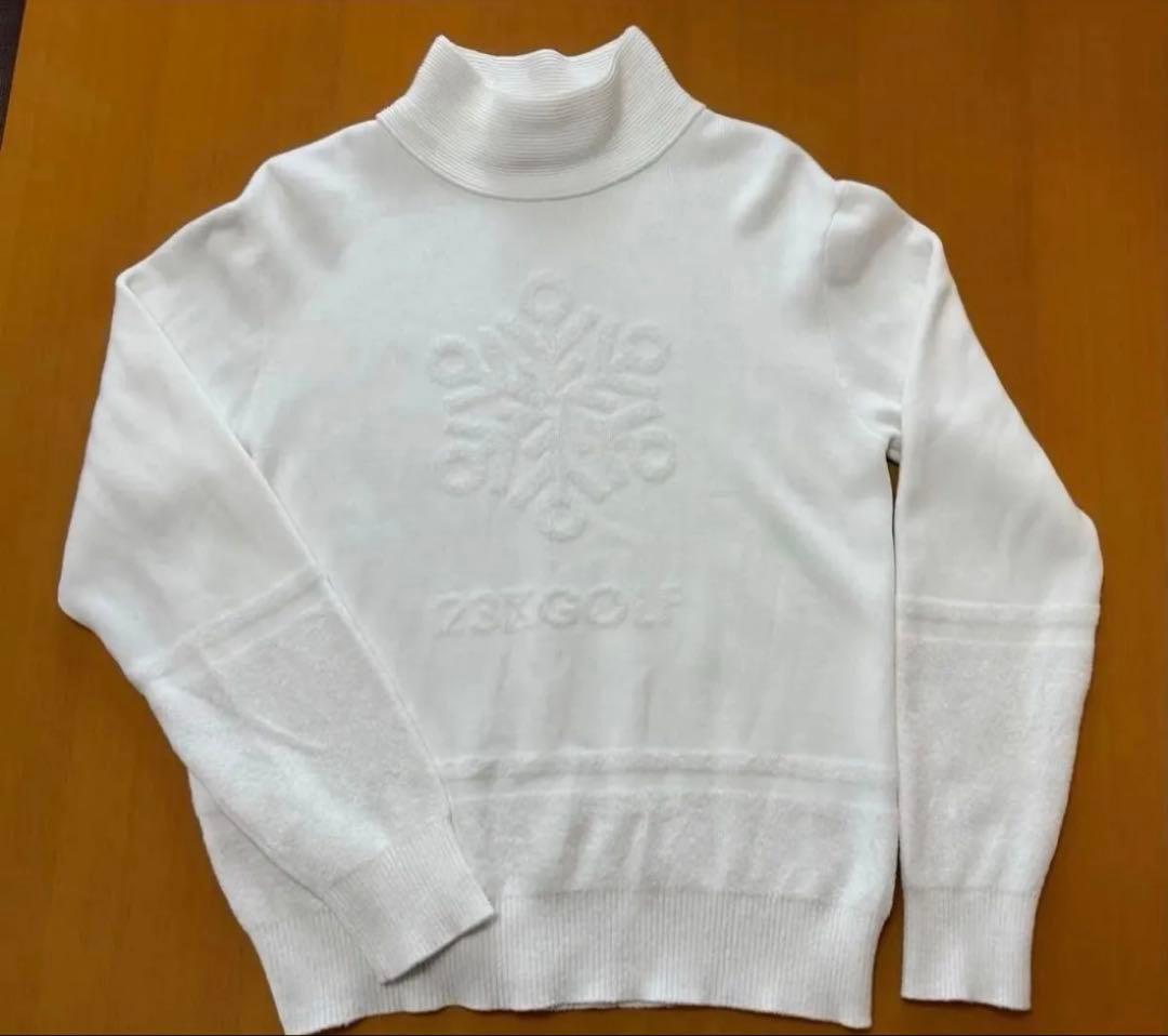 23区ゴルフ　モックセーター&ニットスカート