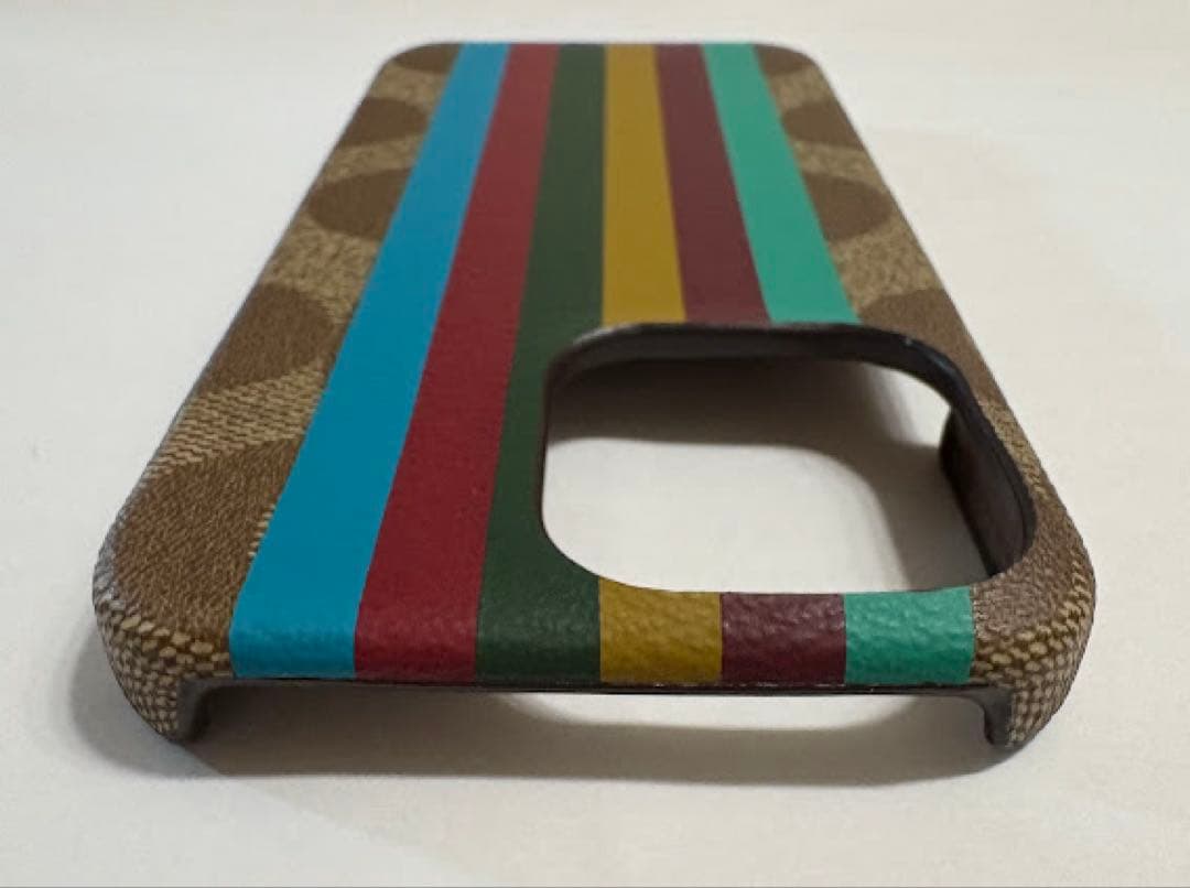 COACH ストライプ iPhone用ケース コーチ iPhone13 pro