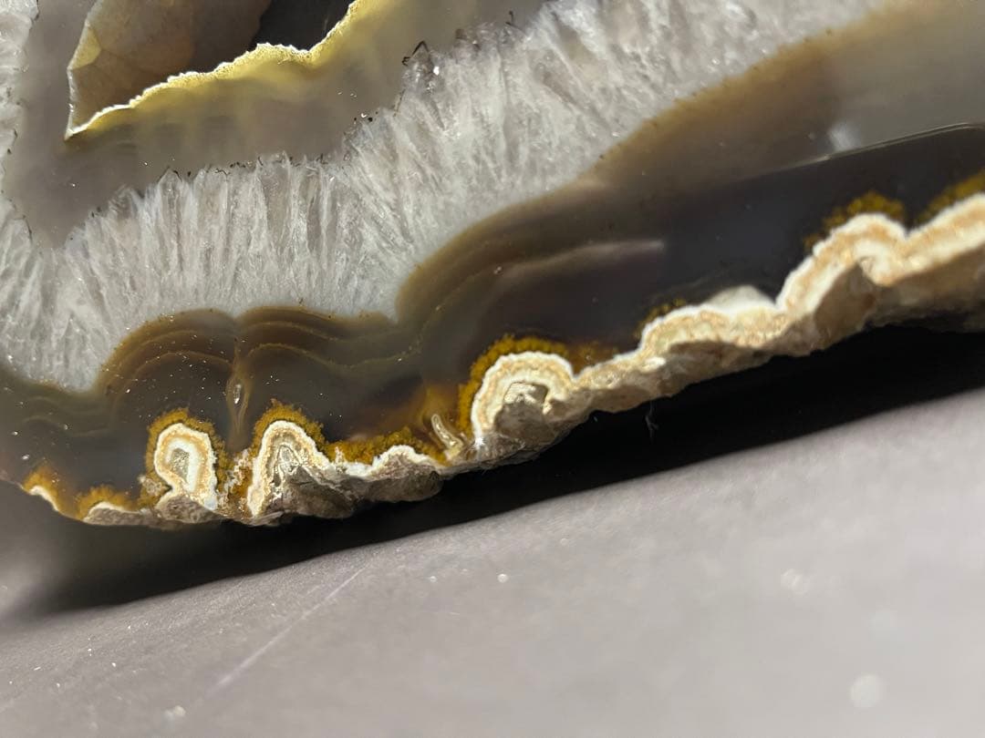 瑪瑙スライス　厚切り　めのうスライス　2,500g超