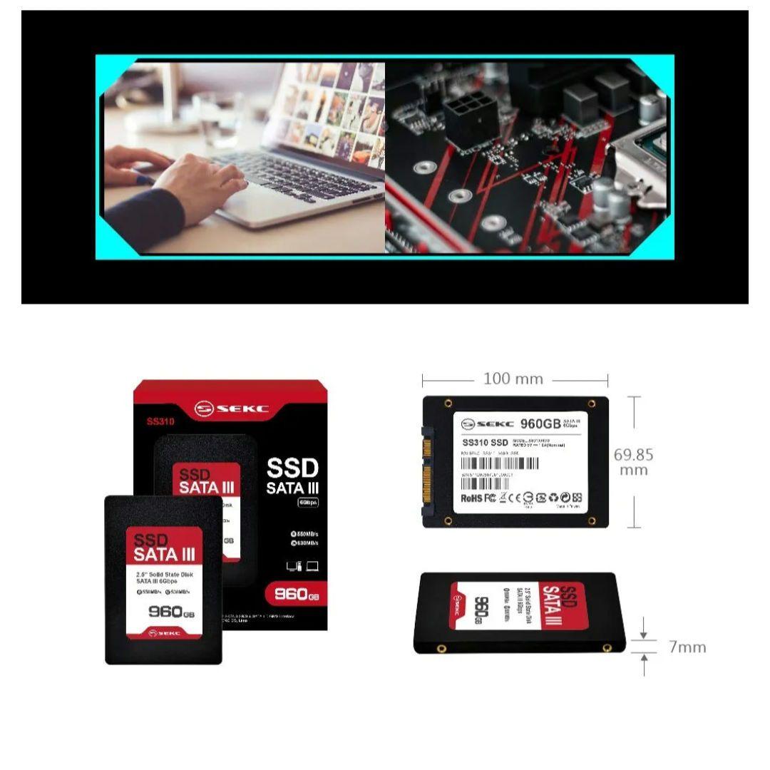 大特価⭐SSD 960GB SATA III 6Gb/s内蔵2.5インチ